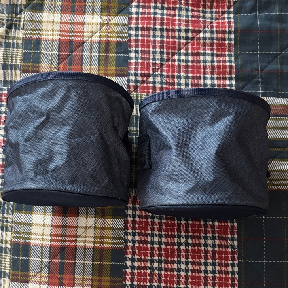 Thirty one collapsible round organizers with snaps - set of 2